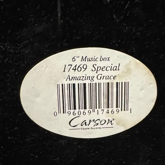 Carson Musical Jewelry Box “Special” Amazing Grace Music Box 6” Keepsake - Picture 3 of 8